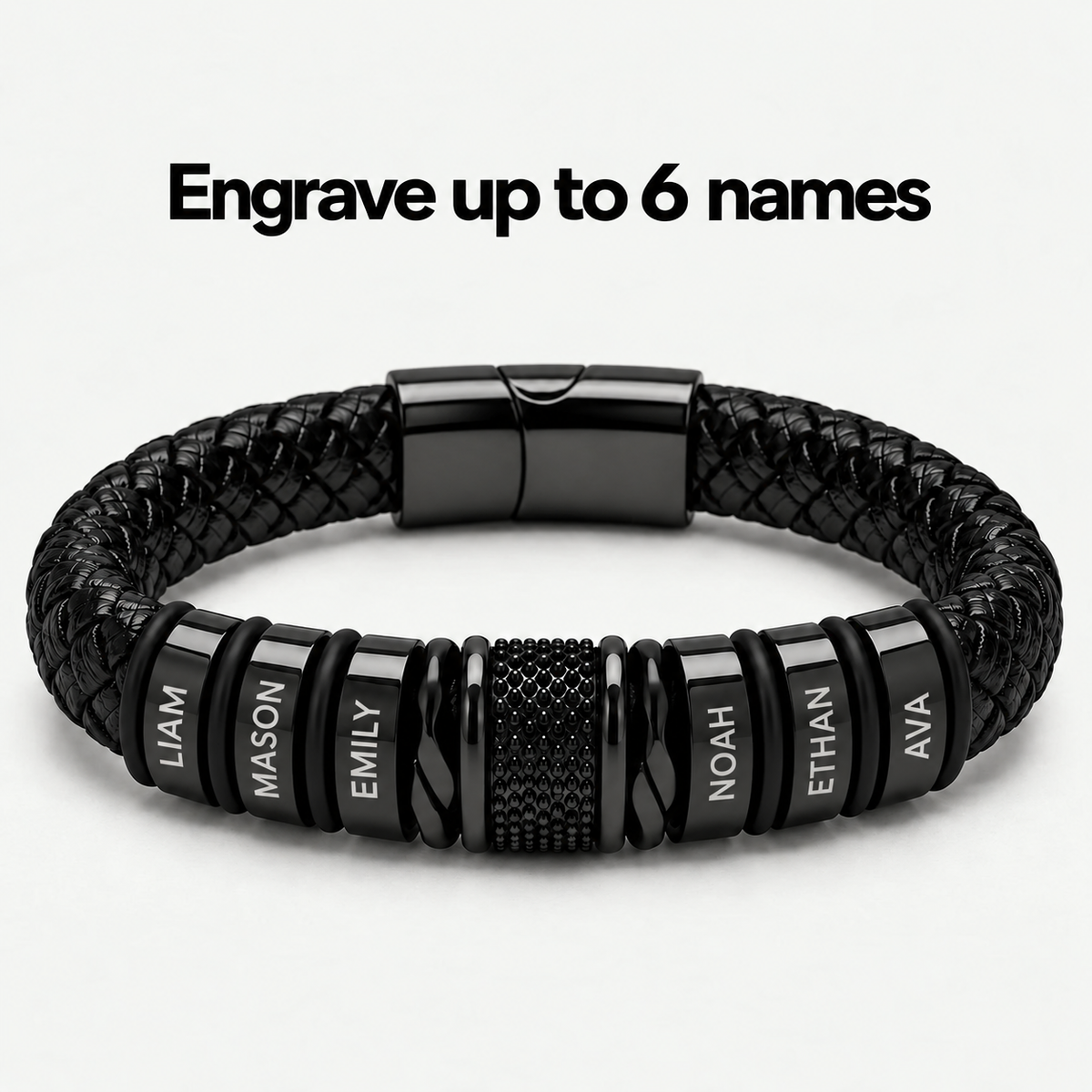 Math - Personalized Family Names Bracelet
