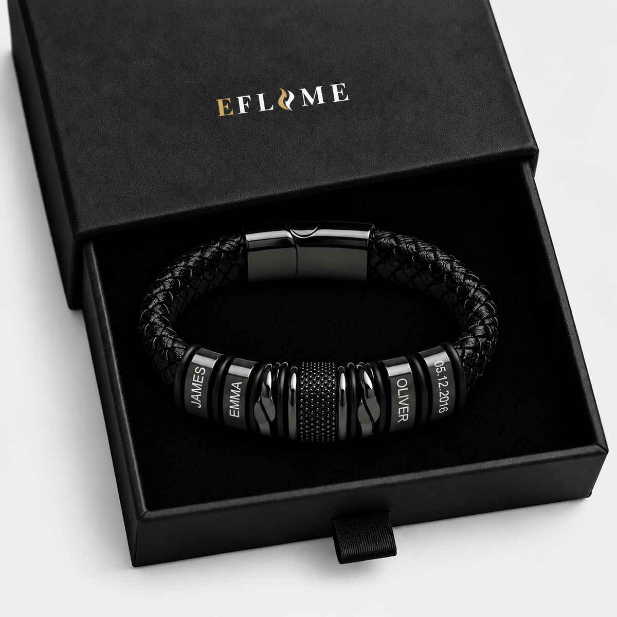 Math - Personalized Family Names Bracelet