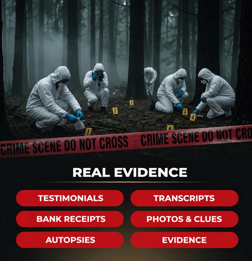 Real evidence inside the case files