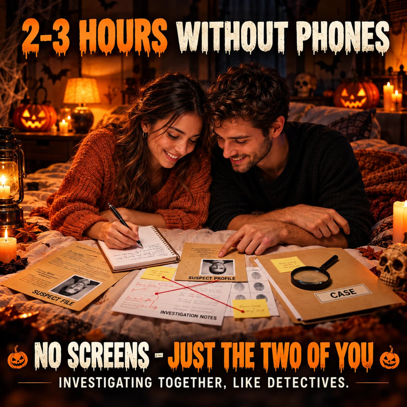 EFLAME Halloween detective game for couples – image 2