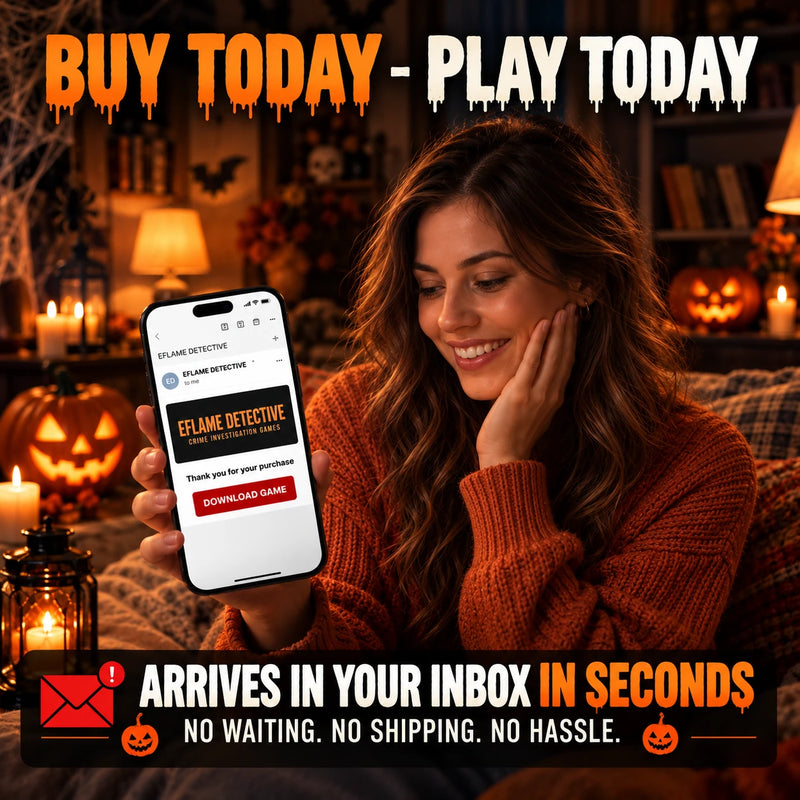 EFLAME Halloween detective game for couples – image 3