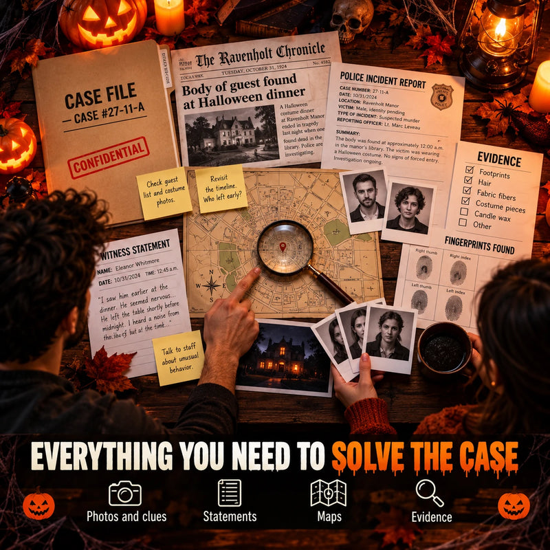 EFLAME Halloween detective game for couples – image 4